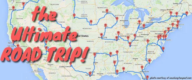 Data geniuses have figured out what the ultimate U.S. road trip looks like... - RVi