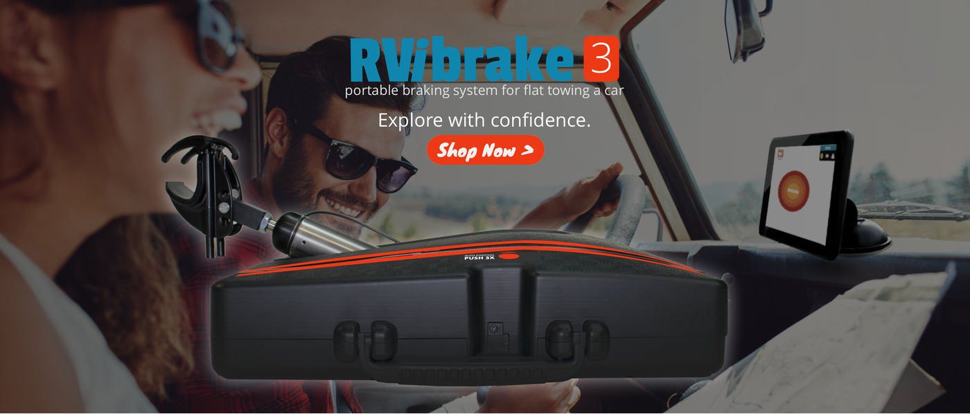Shop RVibrake3 Portable Flat Towing Braking System - RVi