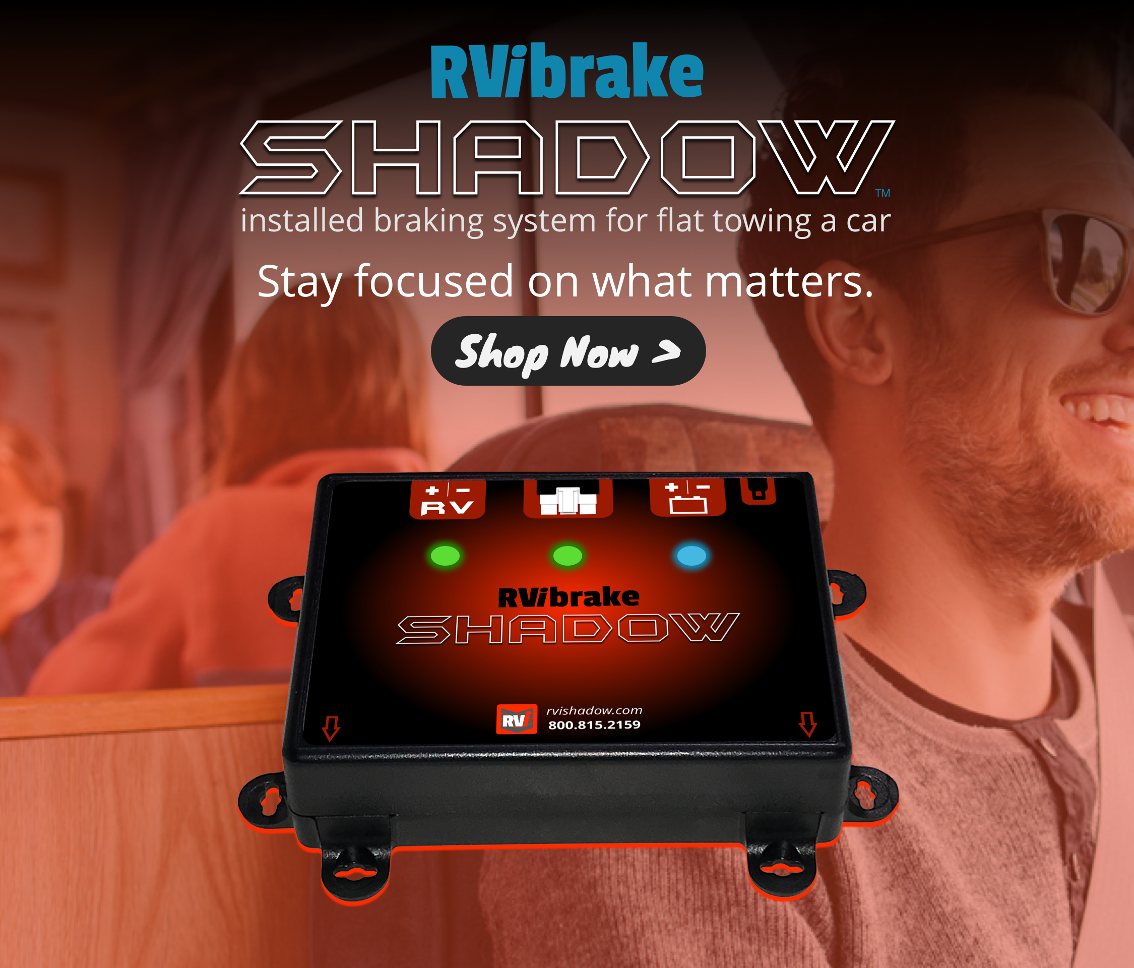 Shop RVibrake Shadow Installed Flat Towing Braking System - RVi