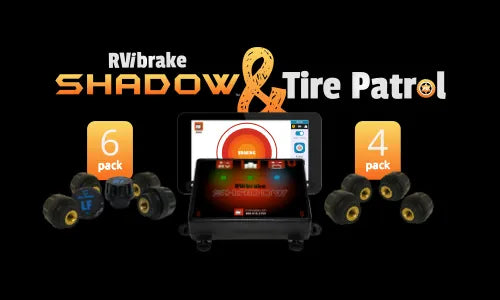 RVibrake Shadow + Tire Patrol 10-pk Bundle - RVi