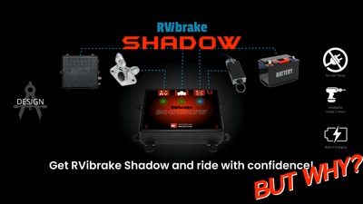RVibrake Shadow turns nightmare installs into a dream. 😳🌩️ ➡️ 😁🏝️