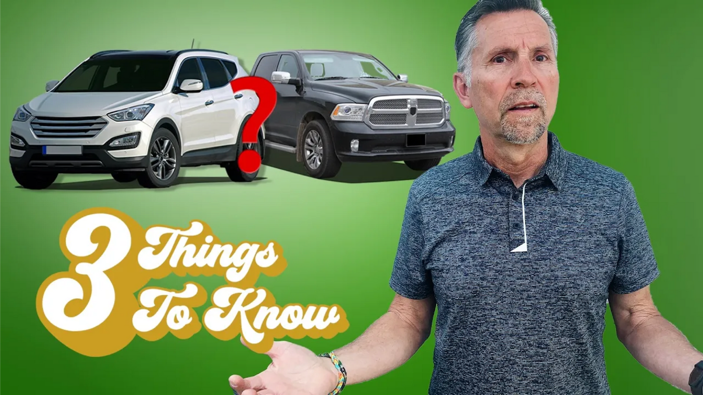 Top 3 Things to know when purchasing your next towed vehicle
