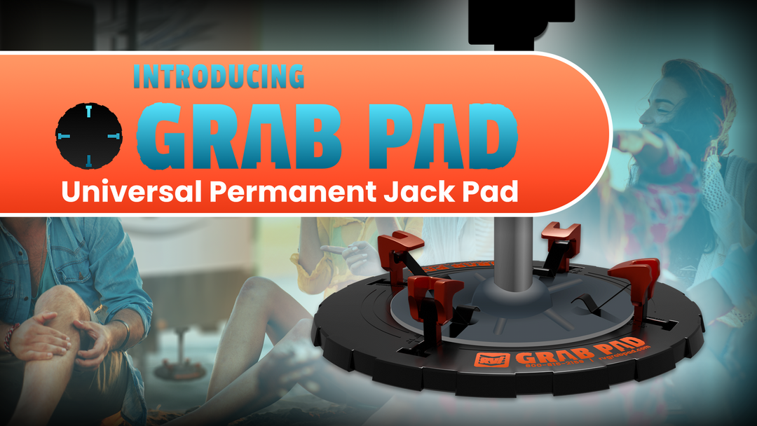 Introducing GRABPAD - The Universal Permanent Jack Pad!