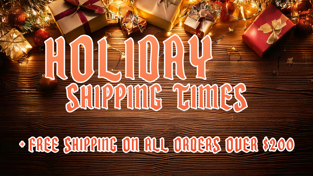 Holiday Shipping Times