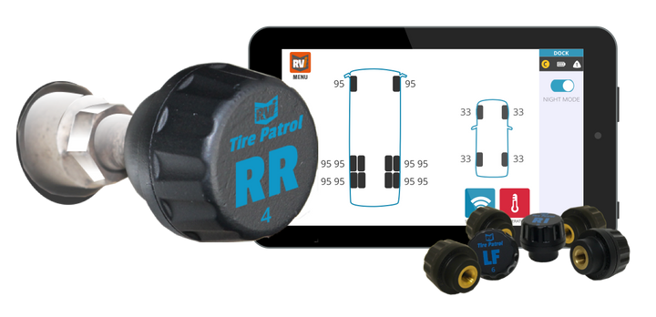 Tire Patrol - Tire Pressure Monitoring System for RVing & flat towing