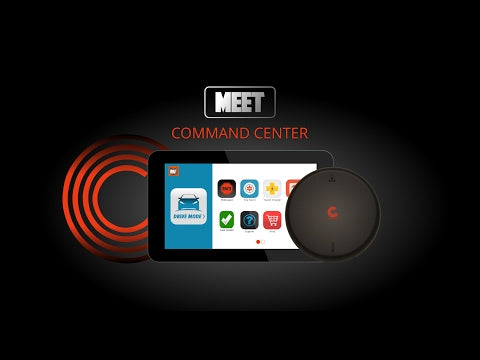 Command Center smart tablet and hub system